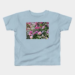 Paris Wild Flowers Kids T-Shirt